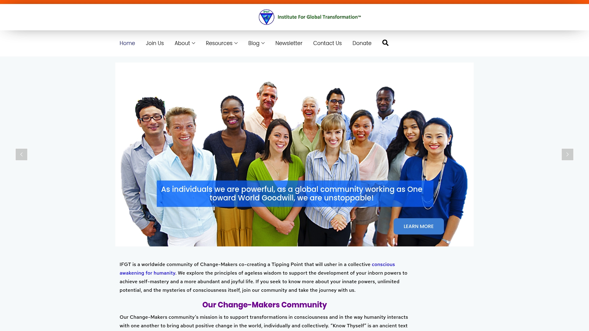 Home | The Global Transformation image