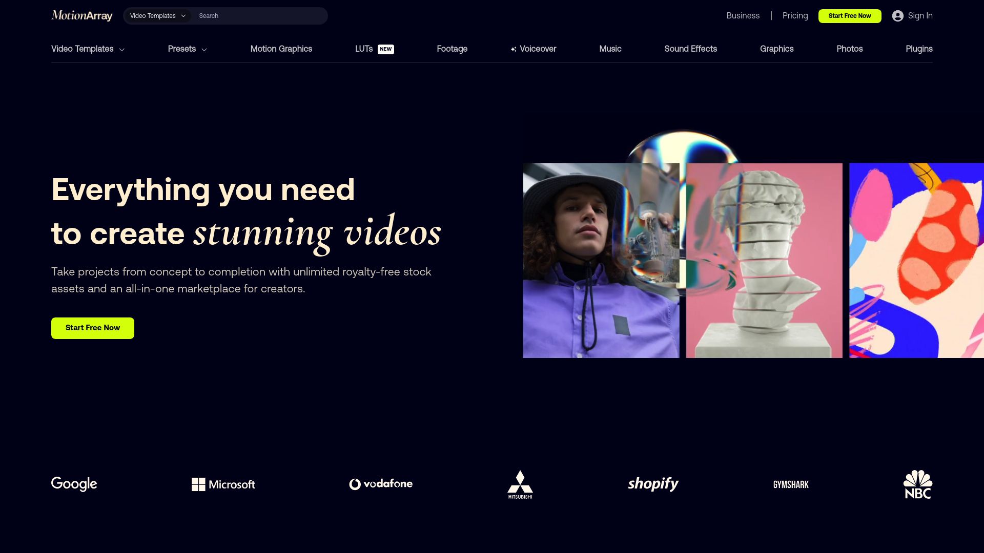 image of The All-in-One Video & Filmmakers Platform | Motion Array