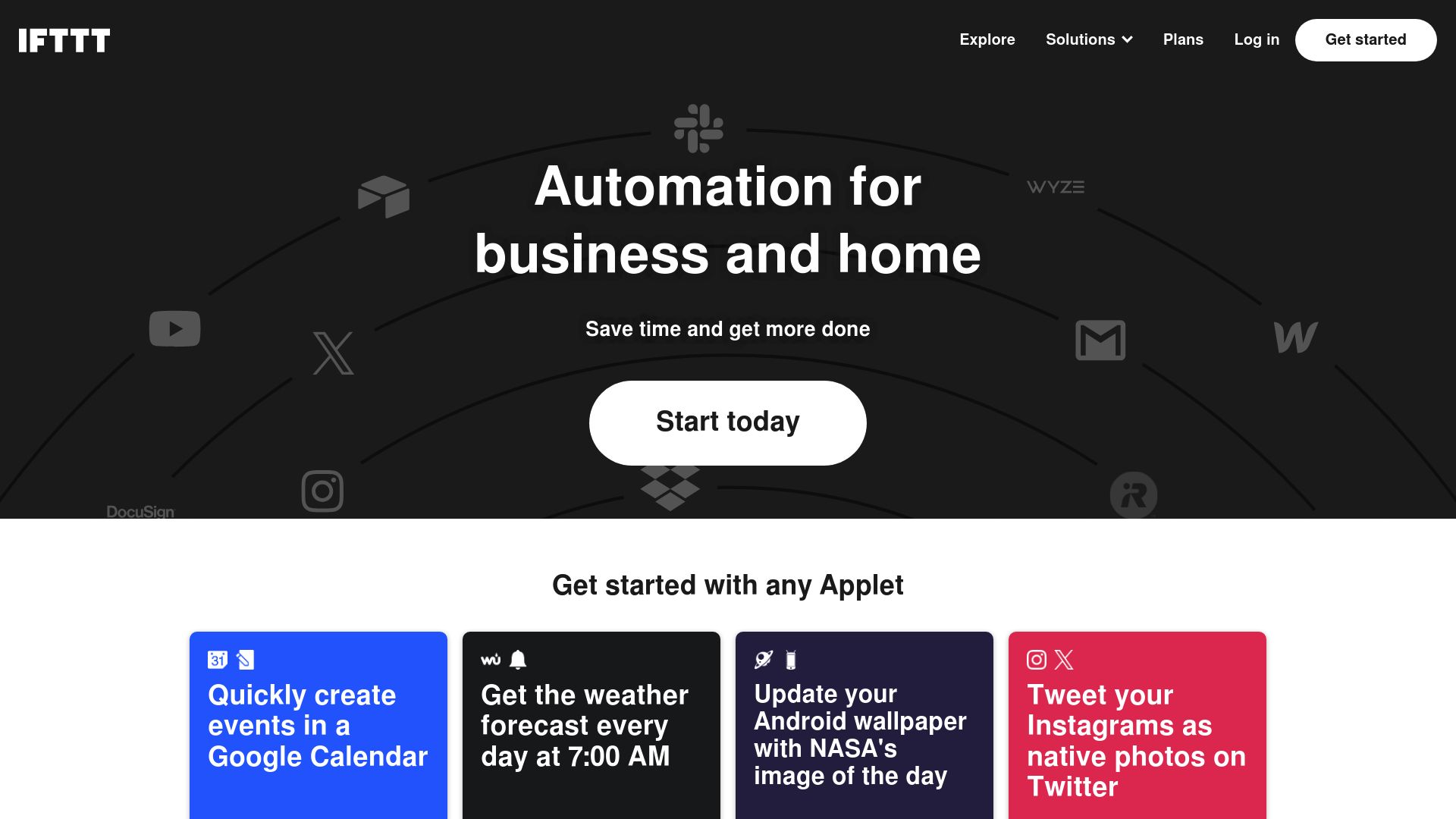 image of IFTTT - Automate business & home